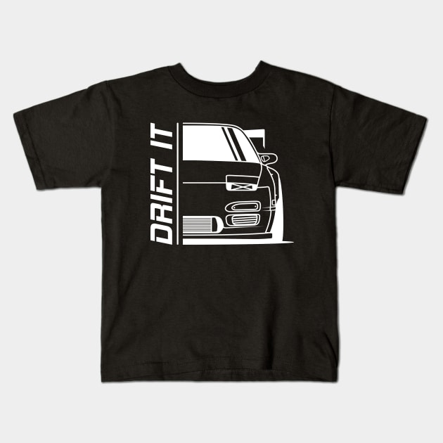S13 Drift It Kids T-Shirt by GoldenTuners